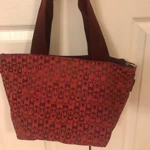 Small tote handbag.  Made in Spain  El Caballo